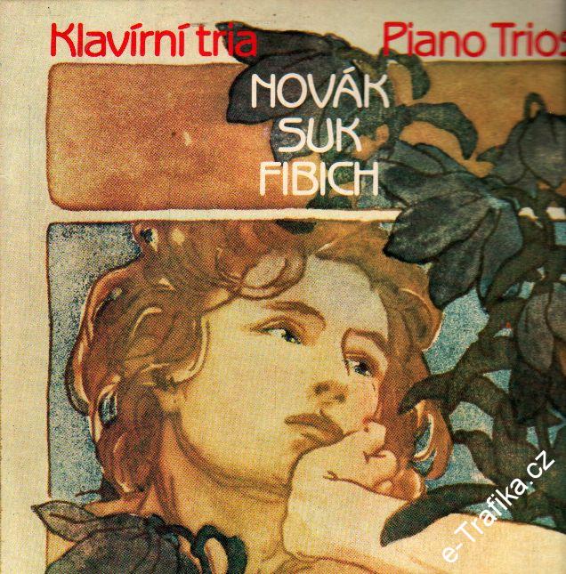 LP Klavírní tria, Novák, Suk, Fibich, Piano Trios, 1984, 1111 3604 G