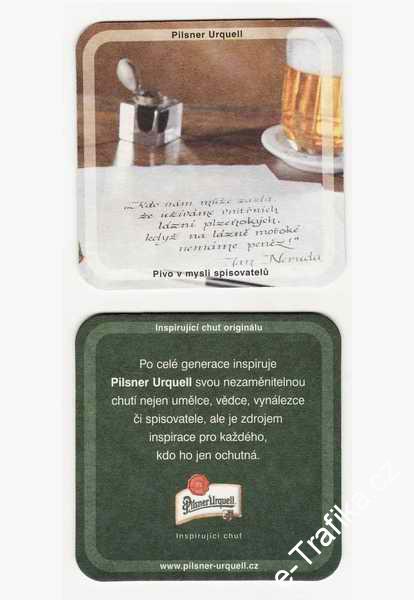 Pilsner Urquell - Pivo v mysli spisovatelů