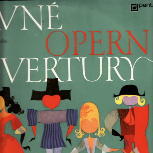 LP Slavné operní ouventury, Česká filharmonie, Václav Neumann, 1971