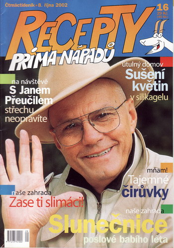 Časopis Recepty Prima nápadů 2002/10/08 Jan Přeučil