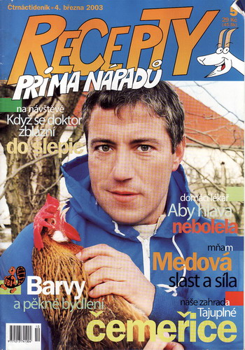 Časopis Recepty Prima nápadů 2003/03/04 MUDr. Pavel Boček