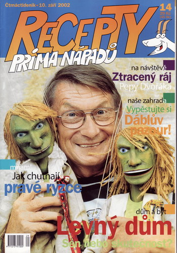 Časopis Recepty Prima nápadů 2002/09/10 Josef Dvořák