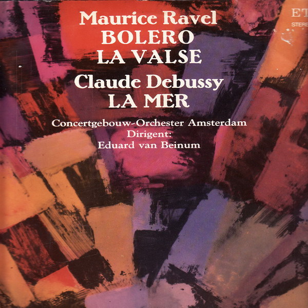 LP Maurice Ravel, Claude Debussy, 1970 Eterna