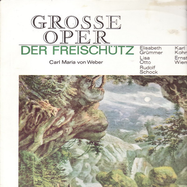 LP Grosse Oper, Carl Maria von Weber, Eterna