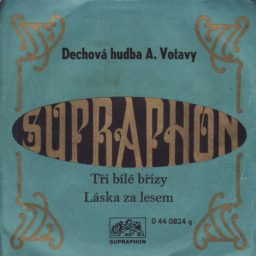 SP Dechová hudba A. Votavy, Tři bílé břízy, Láska za lesem, 1969