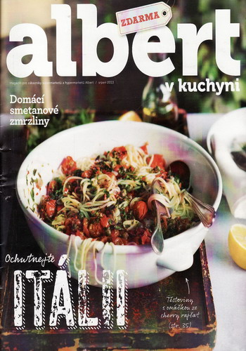 2013/08 Albert magazín jídla a kuchyně...