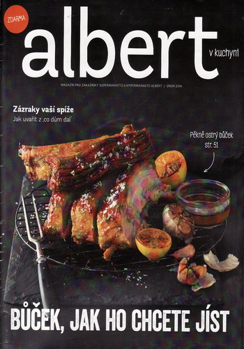 2014/02 Albert magazín jídla a kuchyně...