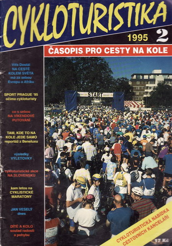 1995/02 Cykloturistika, časopis pro cesty na kole