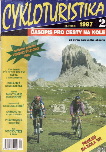1997/02 Cykloturistika, časopis pro cesty na kole