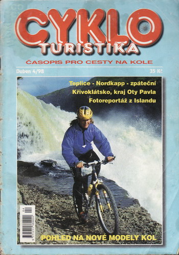 1998/04 Cykloturistika, časopis pro cesty na kole