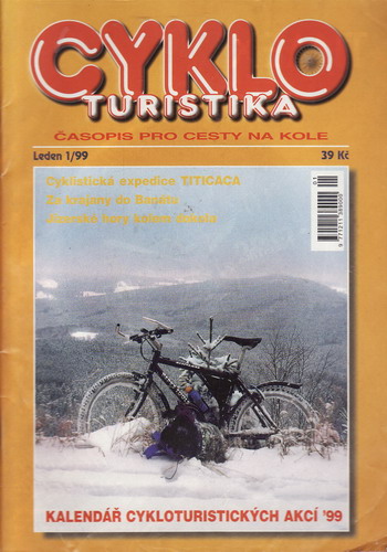 1999/01 Cykloturistika, časopis pro cesty na kole