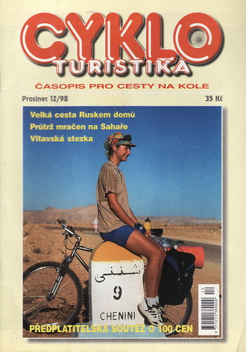 1998/12 Cykloturistika, časopis pro cesty na kole