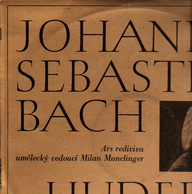 LP Johan Sebastian Bach, Hudební obětina, Ars Rediviva, 1967