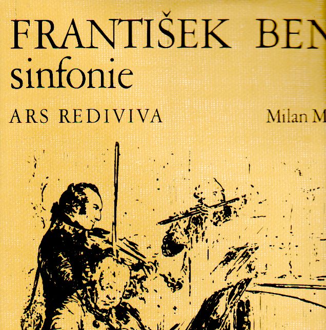 LP 2album František Benda, symfonie, Ars Rediviva, Milan Munclinger, 1976